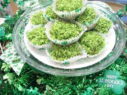 St. Patrick's Day Bird Muffins