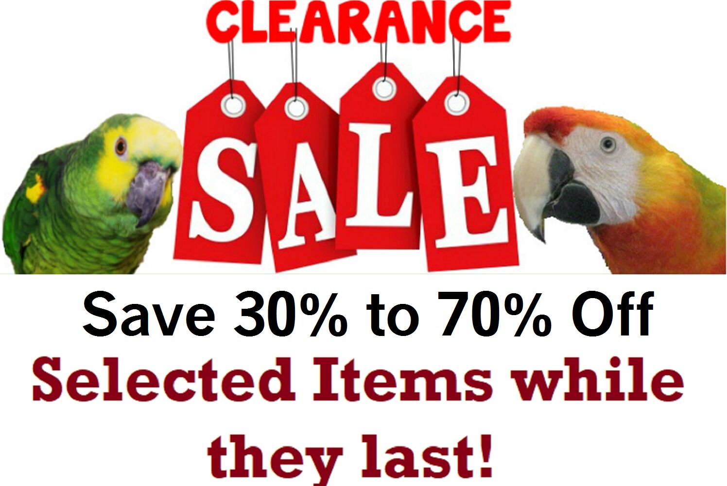 Shop Clearance Specials